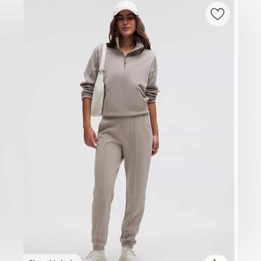 Lululemom Brushed softstream sweat suit 12